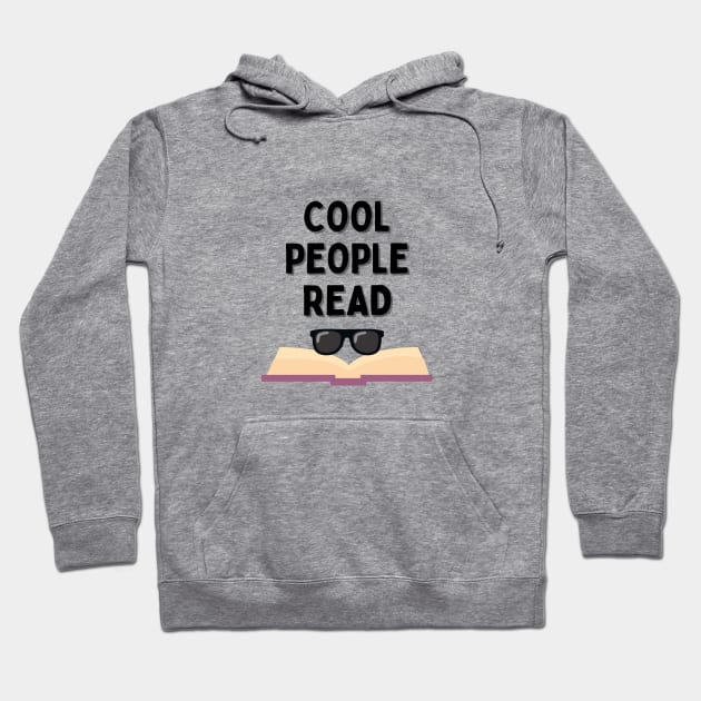 Cool People Read Hoodie by angiedf28